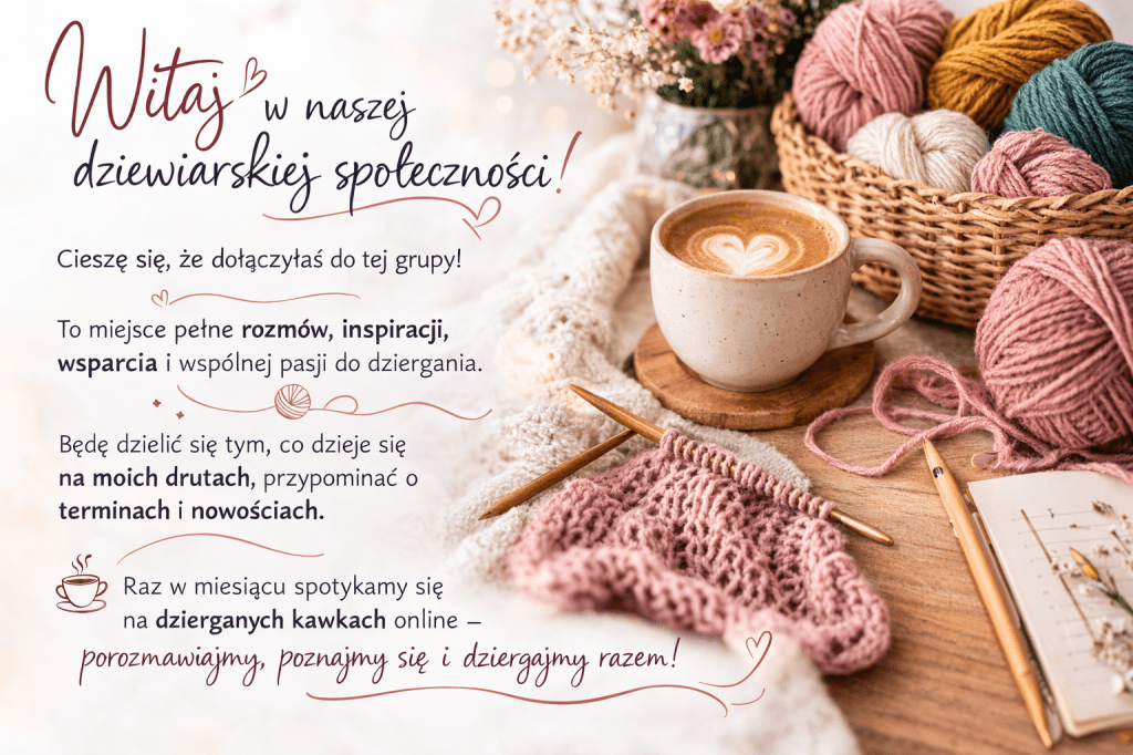 Dziergana kawa online